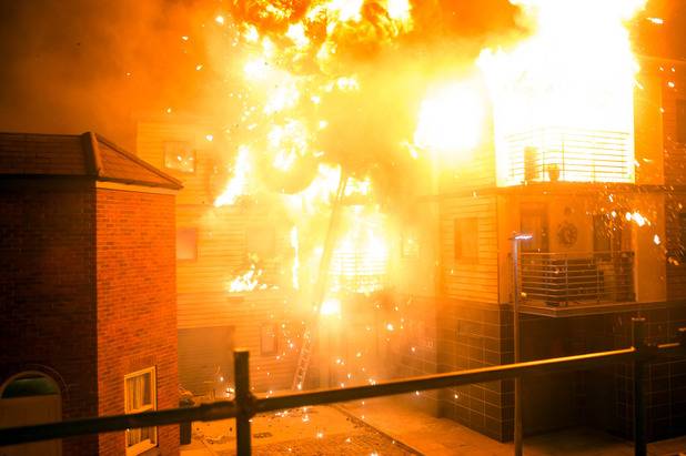 Coronation Street Explosion