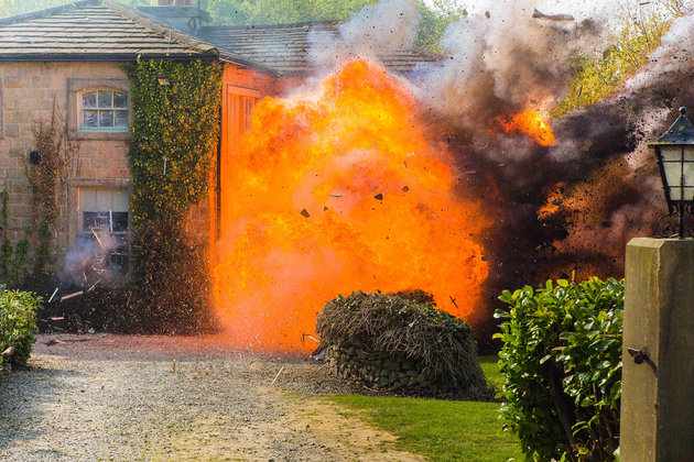 Emmerdale Explosion 1