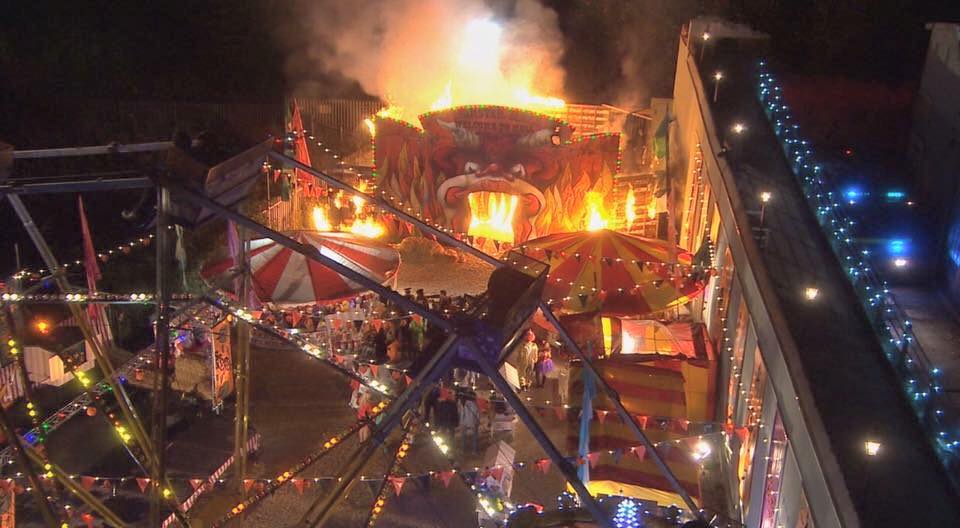 Hollyoaks Fair Stunt 4