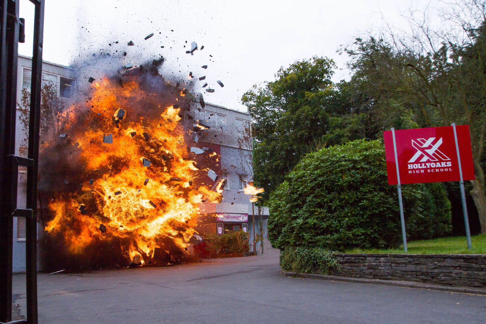 Hollyoaks School Explosion
